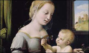 Raphael's Madonna of the Pinks