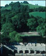 Aberglasney cloisters
