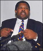 SA sports minister Ngconde Balfour 