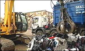 a recycling company in Northamptonshire
