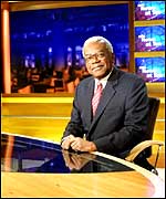 Trevor McDonald on ITV's News At Ten