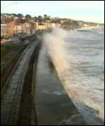 Sea front at Dawlish