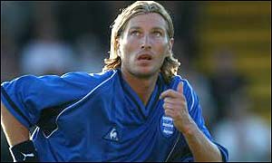 Wales and Birmingham midfielder Robbie Savage