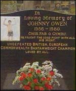 Johnny Owen's grave