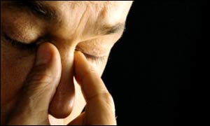 Stressed man, BBC