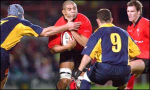 Wales captain Colin Charvis