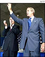 President Bush with Senator Allard