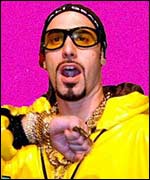 Ali G at the MTV music awards