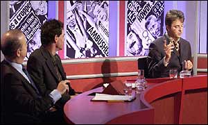 Paul Merton hosting Have I Got News For You