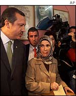 AK Party leader Recep Tayyip Erdogan