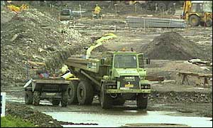 Bypass under construction