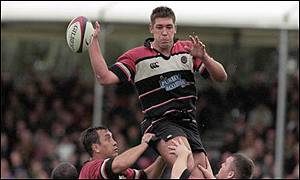 Hines in action for Edinburgh