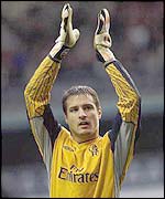 Chelsea goalkeeper Carlo Cudicini