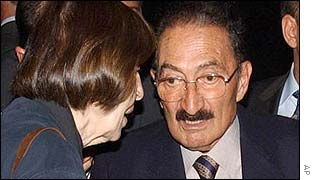 Bulent Ecevit with his wife