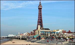 Blackpool Tower and promenade