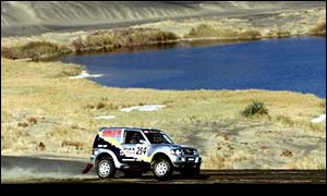The Paris-Dakar race has breathtaking routes