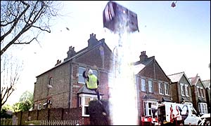 Still from BT's broadband advert