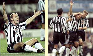 Alan Shearer scored five times in a 8-1 victory against Sheffield Wednesday in 1999