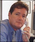 Mirror editor Piers Morgan