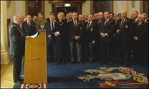 Alec Maskey held reception for Legion members 