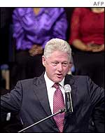 Former US president Bill Clinton