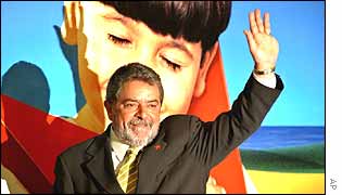 Brazil's president-elect Luiz Inacio Lula da Silva