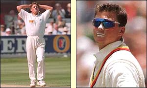 Darren Gough gives disappointing displays against the West Indies at Lord's and Johannesburg