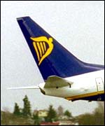 Ryanair plane 