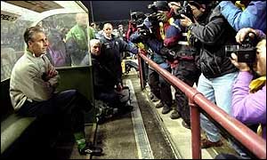 Mick McCarthy ahead of his first game in charge, a 2-0 defeat to Russia