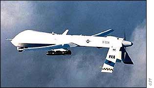 Unmanned US drone aircraft