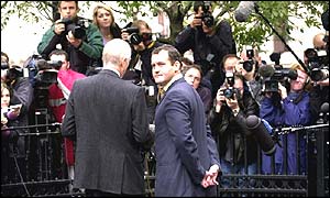 Paul Burrell outside court