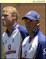Andrew Flintoff and Craig White
