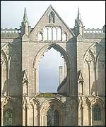 The west front needs some restoration work