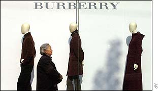 Burberry fashion store in China