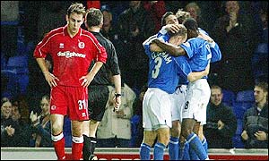 Thomas Gaardsoe, Jamie Clapham and Darren Bent all get on the scoresheet