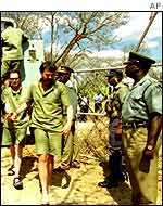 Arrested white farmers