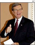 Republican Senate leader Trent Lott