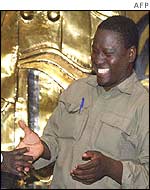 Guillaume Soro, a rebel leader 