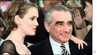 Winona Ryder with Martin Scorsese