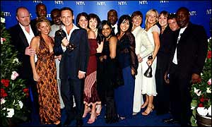 EastEnders cast at the National Television Awards in October