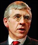 UK Foreign Secretary Jack Straw