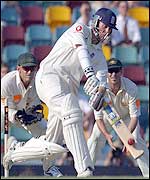 Trescothick was second fiddle to Vaughan in their opening stand 