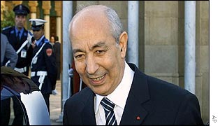 Driss Jettou leaves Rabat's Royal Palace after meeting King Mohammed on Thursday