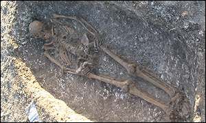 Burial remains in Buckinghamshire