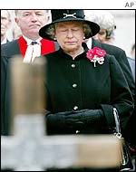 Queen in remembrance field