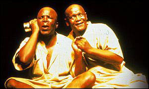 John Kani and Winston Ntshona starred in The Island