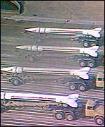 Iraqi scud missiles