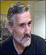 Peter Kerr in a London hostel