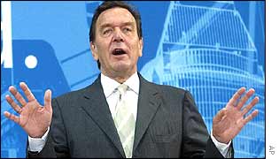 German Chancellor Gerhard Schroeder
