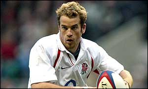England new boy James Simpson-Daniel in action against New Zealand 
